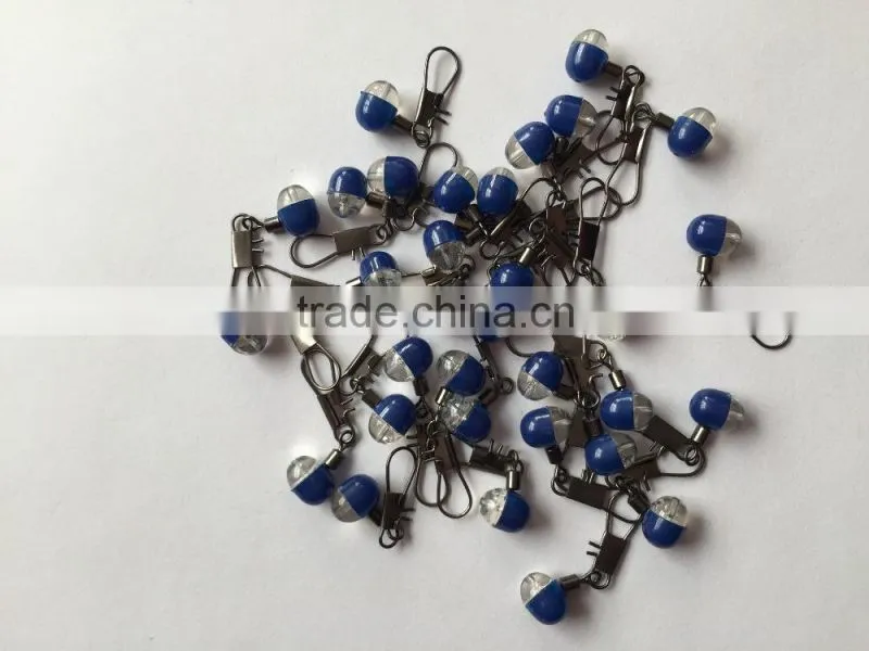 High quatity wholesale fishing tackle European plan head swivel with interlock snap fishing accessories