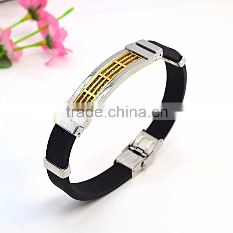 cheap custom silicone bracelet rubber wrist band silicone bracelet