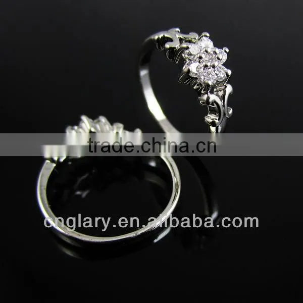 High Quality Cubic Zircon women ring jewelry