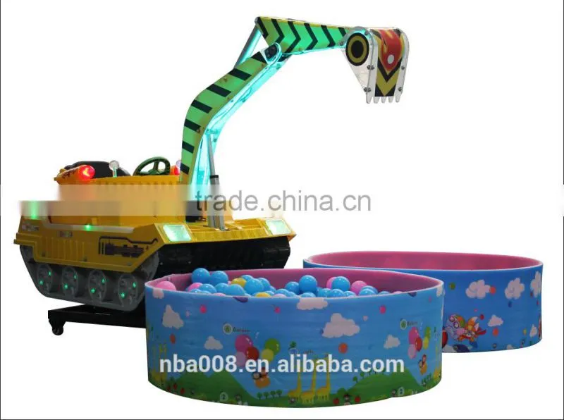 QH-E007 NEW product amusement park rides excavator toy for sale