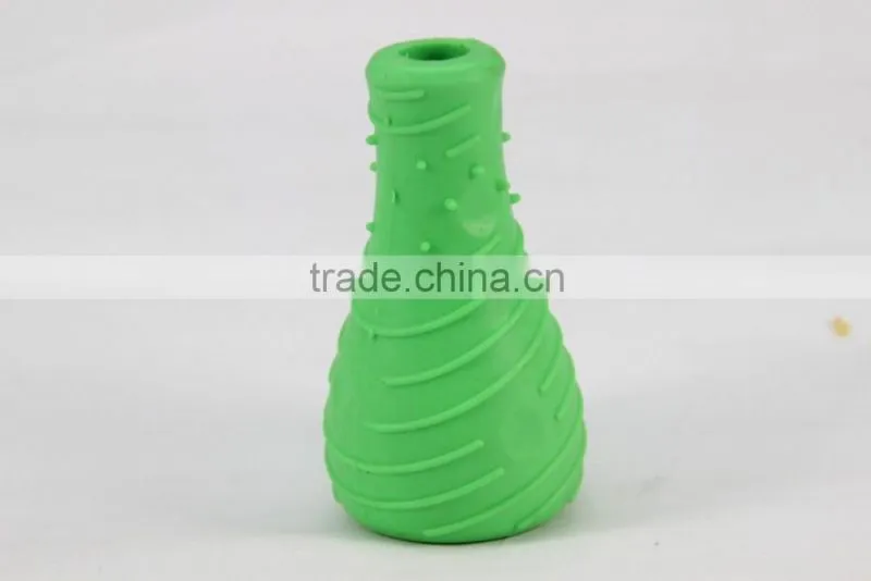 wholesale pet products factory rubber bottle pet cat dog chew toy