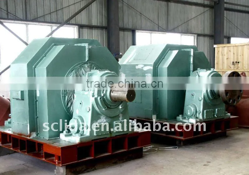 hydroelectric equipment for small/medium plant