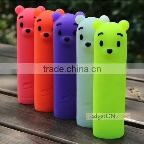 Little Q cartoon style waterproof power bank 2600mah