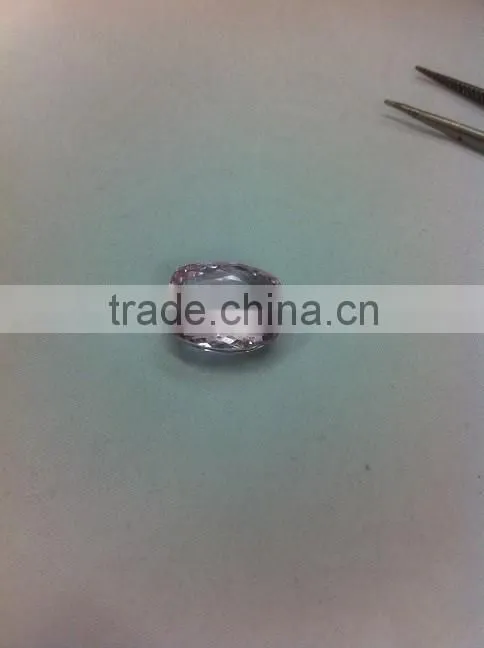 Cushions of Pink Morganite Gemstones