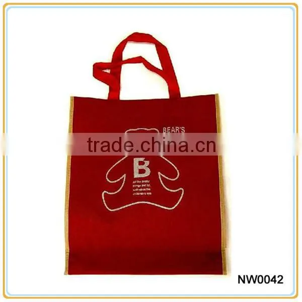 Promotional Reusable Nonwoven Tote Bags,Reinforced Nonwoven Bags For Promotional,Eco Nonwoven Bags