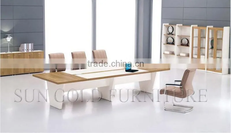 Top Modern Conference table designs with veneer face (SZ-MT059)