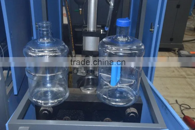 High quality semi automatic 17 liters PET bottle making machine