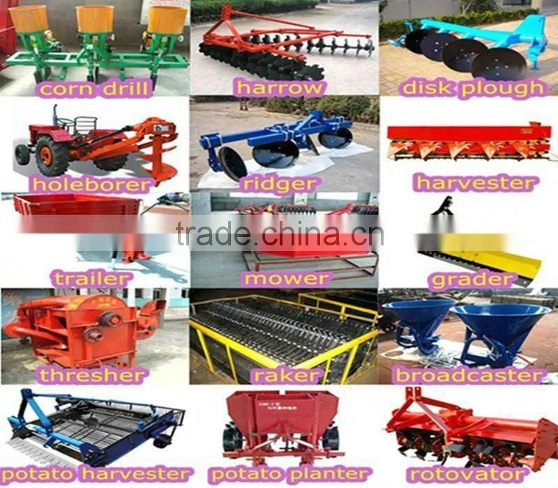 strong brake momentum QLN 55hp 4wd farm wheeled traktor(farm implements are available)