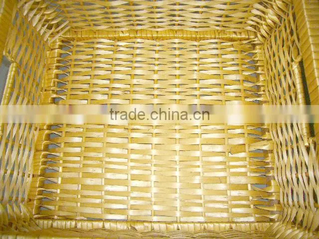 new style honey willow wicker storage basket