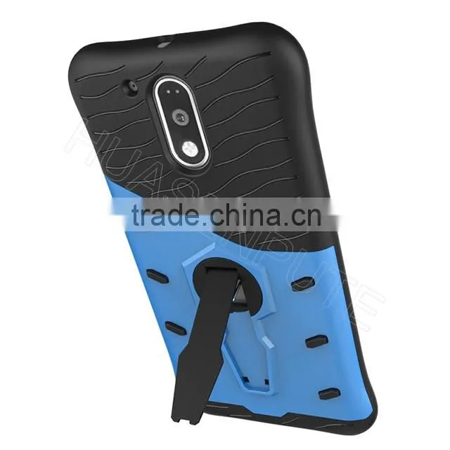 Popular Shock Resistant Armour Case with Stand For Motorola G4&G4 Plus