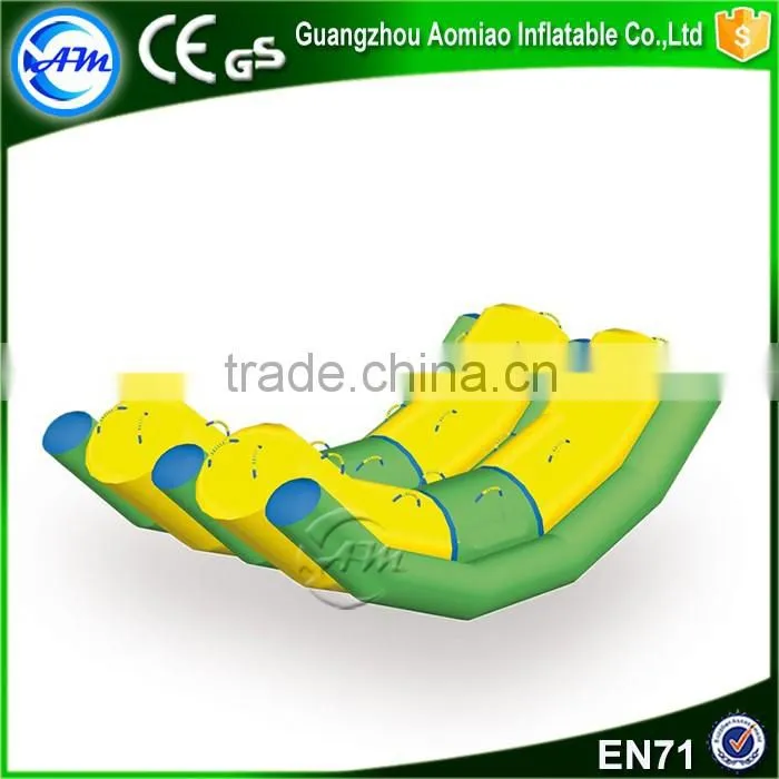Amazing in summer new design water toys inflatable water double rocker for adult or kids