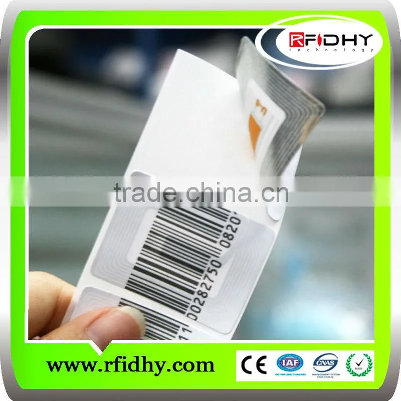 Free samples HF rfid sticker/nfc sticker/transponder 13.56mhz
