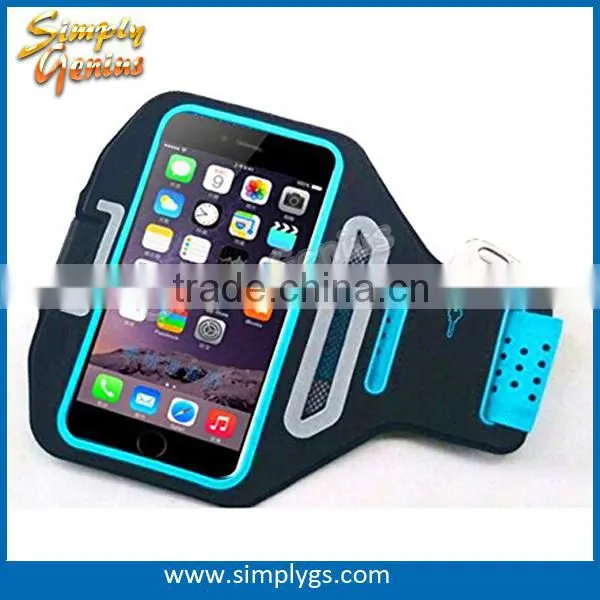 (New) Lycra smart phone armband for iphone, Lycra armband case for iphone 6 plus, Lycra phone armband