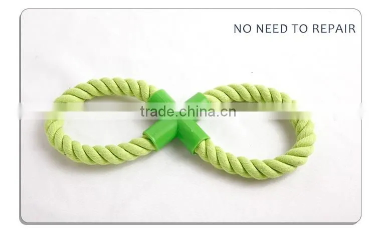 durable dog rope toy with ball for biting fashion style