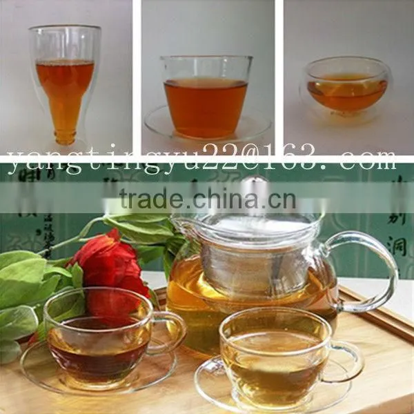 Tea cup with stainless steel