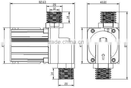 12V 24V solar pumps, booster pumps, brushless DC pumps, auto cooling pump 1000L/H
