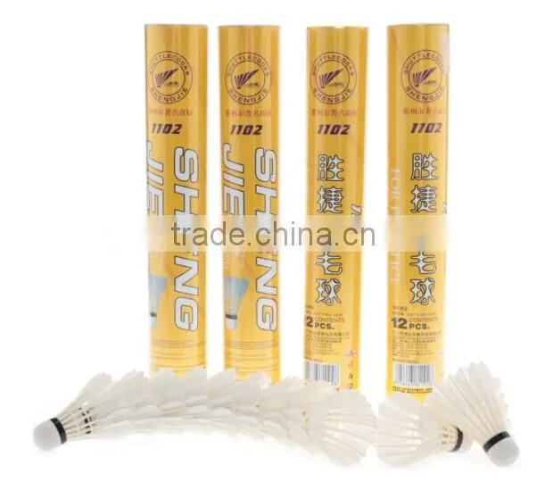 Goose Feather Shuttlecock Badminton For Training