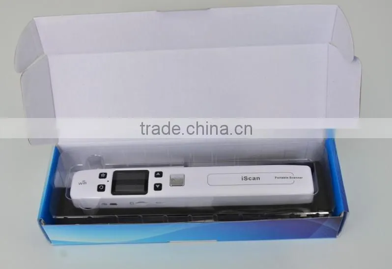 New coming dual roller rechargable handy scanner with HD preview screen