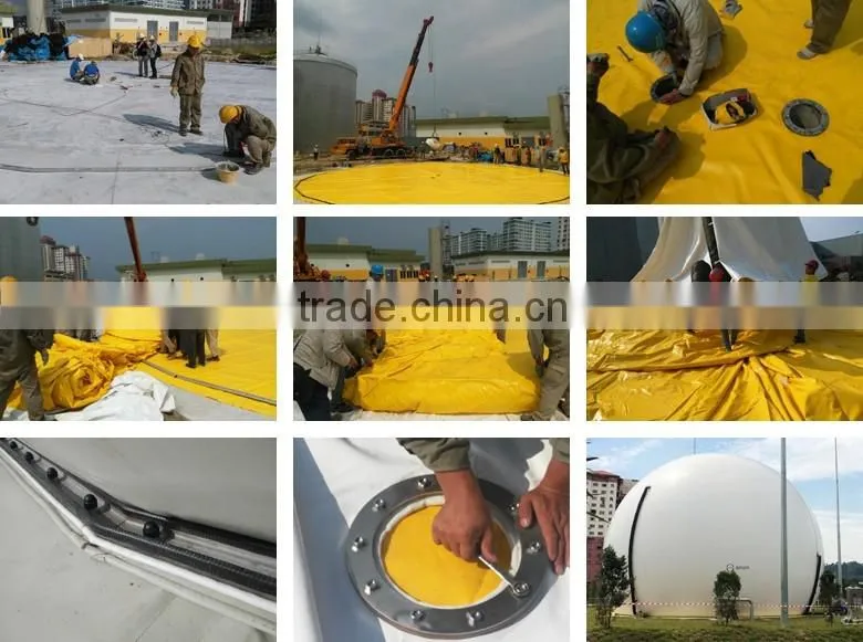 DMG100 biogas storage holder