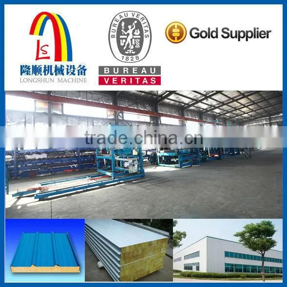 Cash sale NEW sandwich panel forming machine for roof /walll