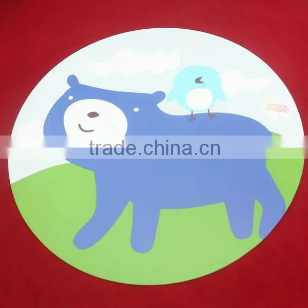 Factory Customized Wholesale round shape Plastic PP Table Mat