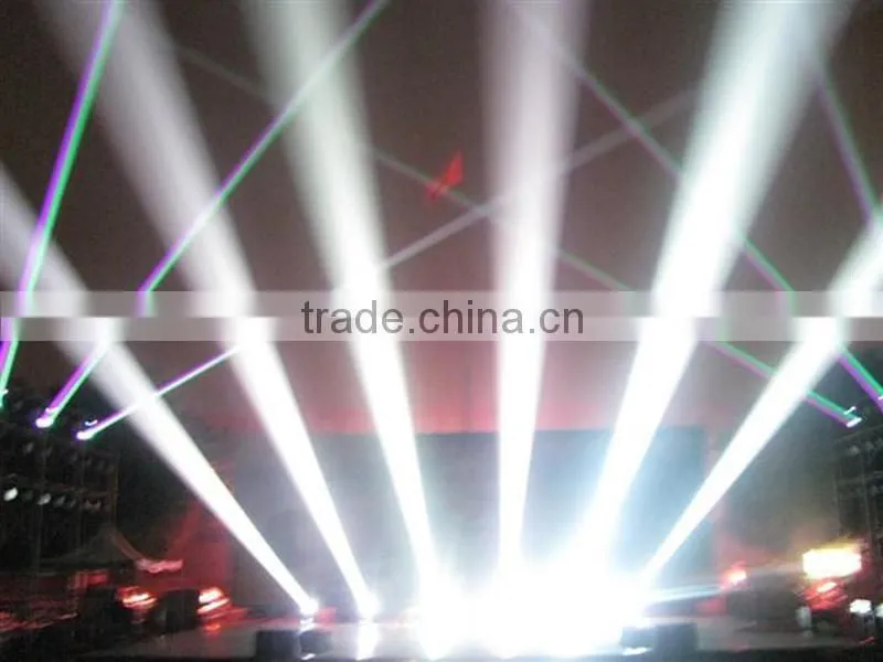 Punchy moving head stage lighting 200w beam lighting sky