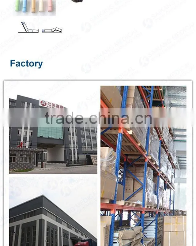China Manufacturer Comfortable Foldable Patient Recovery Bed Parts