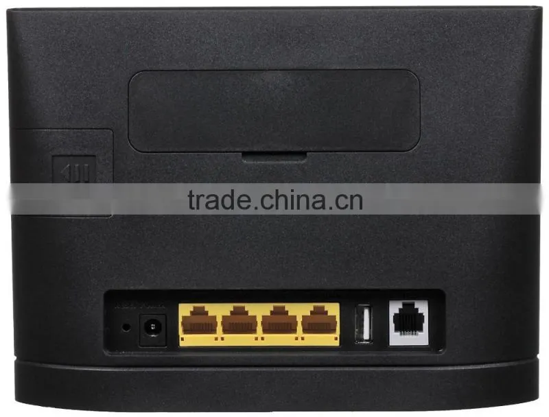 Huawei Unlocked B315 4G/LTE Wireless Mobile Wi-Fi Router Hotspot 150 Mbps- Black