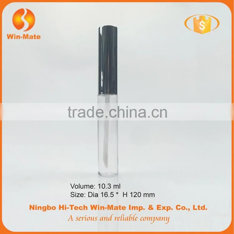 transparent manufacturer 120*16.5mm wholesale empty lip gloss container