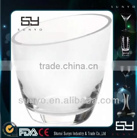 Big Size Transparent Heavy Glass Ice Bucket from China
