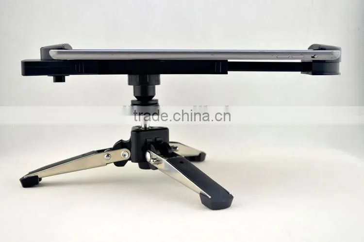 Amazon&Ebay beautiful newest Universal Clip Mount Tablet PC Cradle Mobile Phone Tripod Stand Holder for iPhone SE and iPad Pro