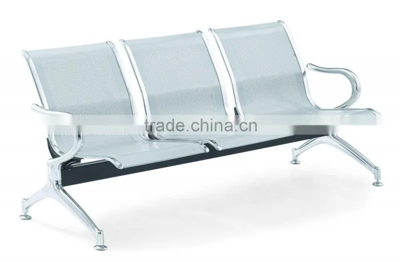 China 2016 cheap stainless steel airport waiting chair