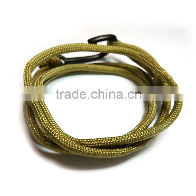 diy christmas bracelet fashion anchor charm bracelet anchor rope bracelet leather bracelet supplier