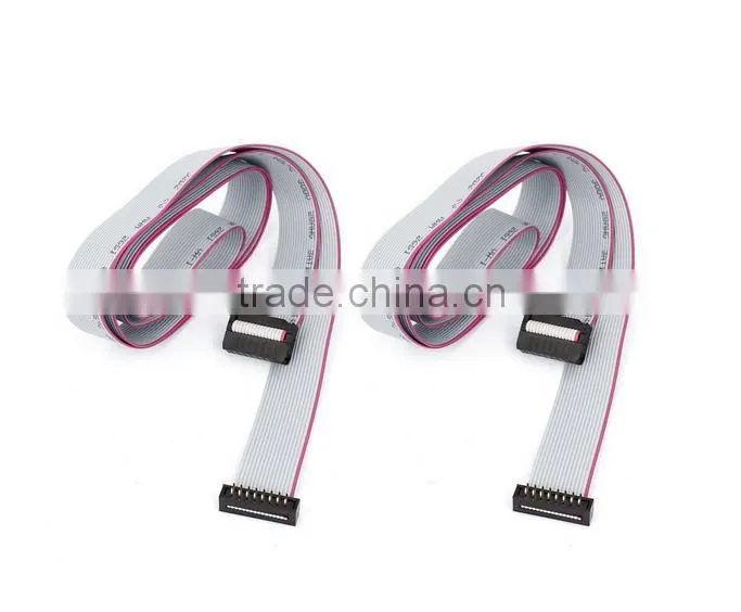 20cm Gray 16-pin Female to Female Breadboard Jumper Wires Ribbon Cable