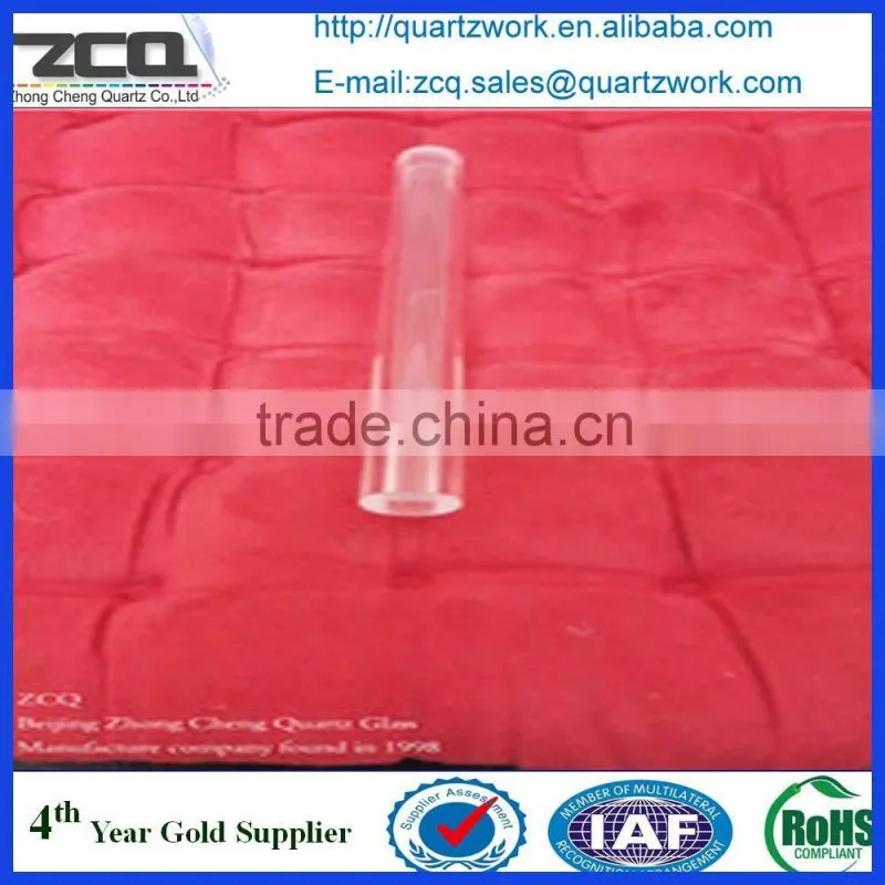 China competitive price quartz tube quartz glass quartz tube