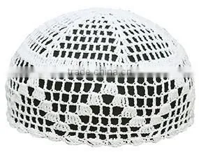 Wholesale sales of pure cotton Muslim style of making handmade crochet hats