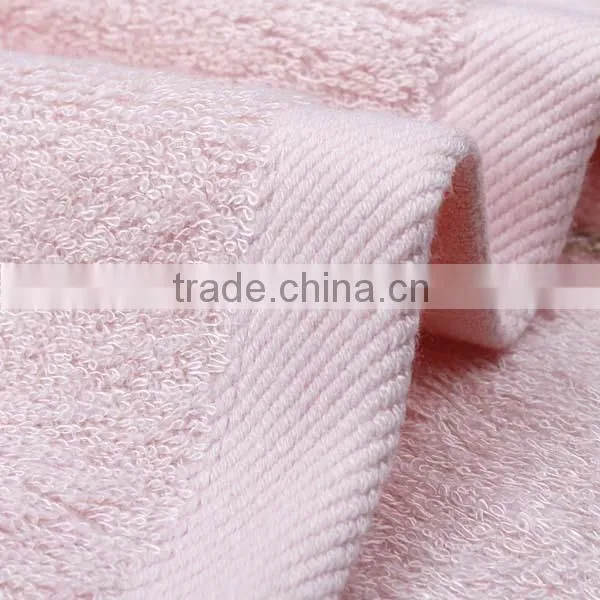 wholesale bamboo plain embroidery logo luxury soft towel set