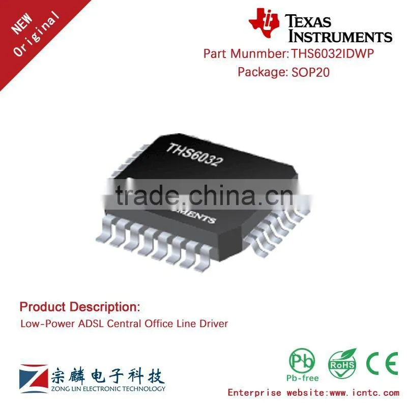 Genuine Original THS6032IDWP SOP20 THS6032 Line Driver