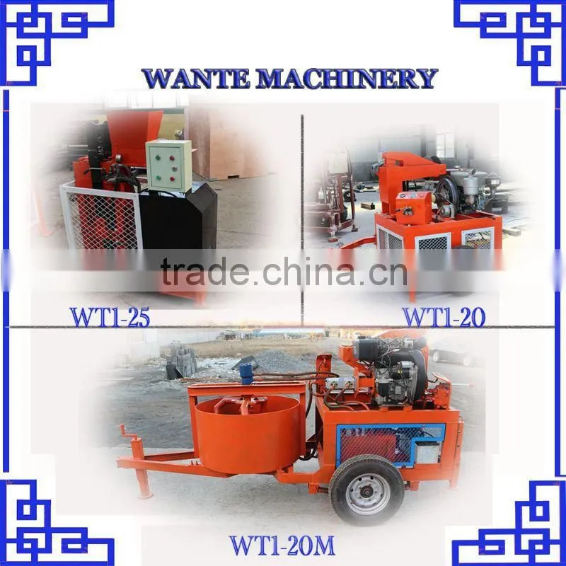 WT2-10 Fully automatic Brazil tijolos eco maquinas brick machine