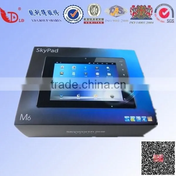 Colorful tablet personal computer carton box & Ipad box for sale