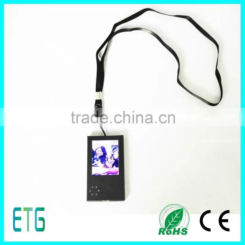lcd oem color/size invitation video greeting card