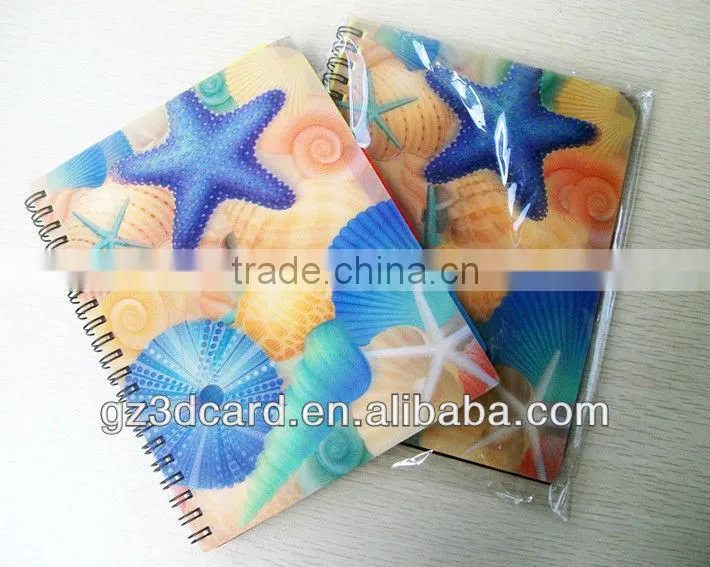 Guangzhou lifeng factory sales 3d notebook for school students