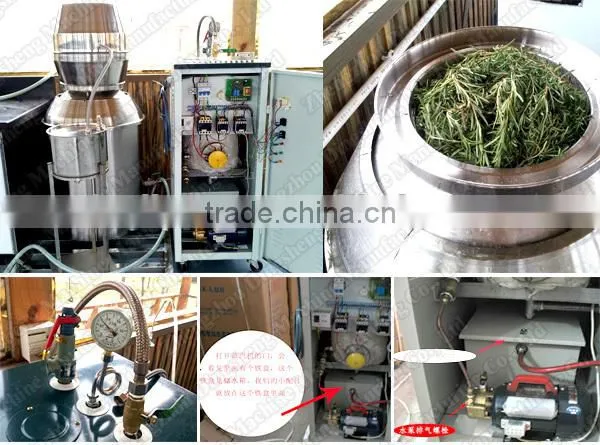 hot sale pure and natural essential oil extracting machinery, essential oil extractor