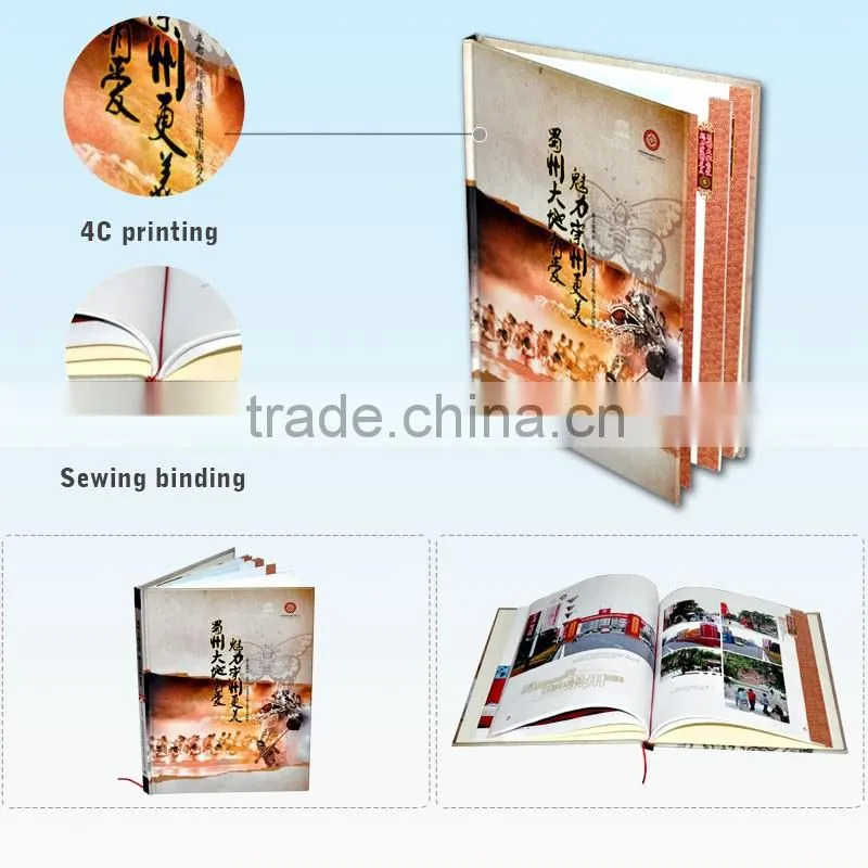 Direct Factory Professional photo book printing high quality hardcover book printing
