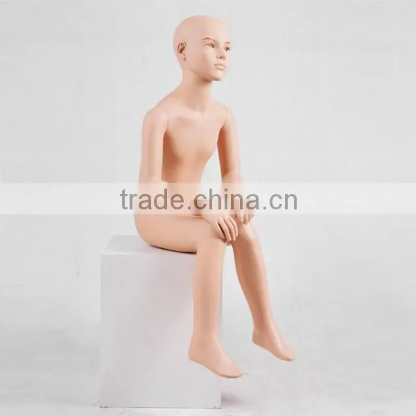 sitting child mannequin
