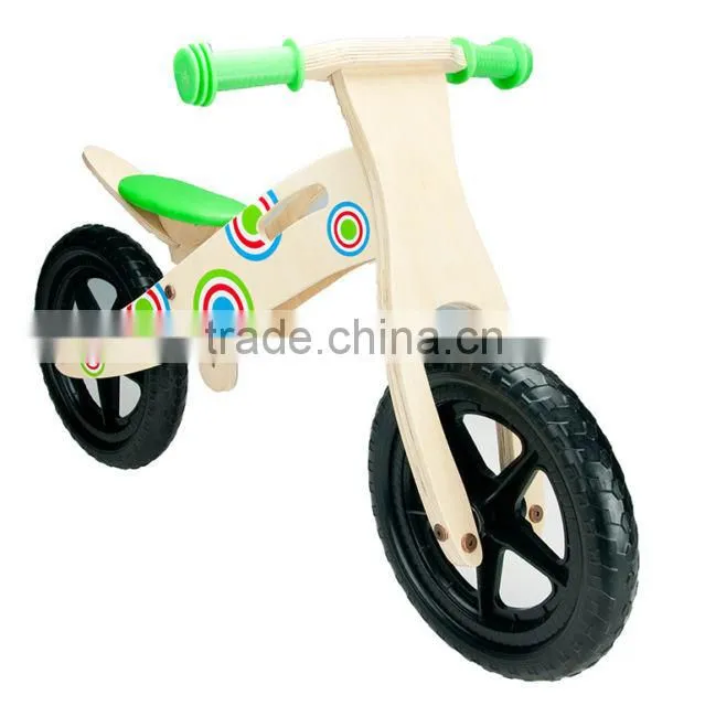 Hot design kids wooden bicycles with CE approval