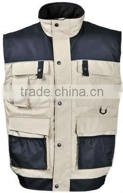 Work bodywarmer for men