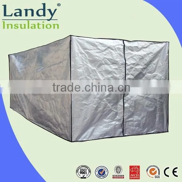 Aluminum foil thermal insulation container liner