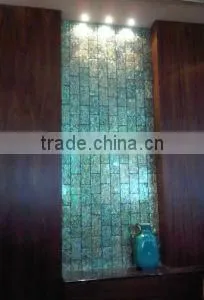 High quality natural abalone mother of pearl shell paper shell sheet shell laminate