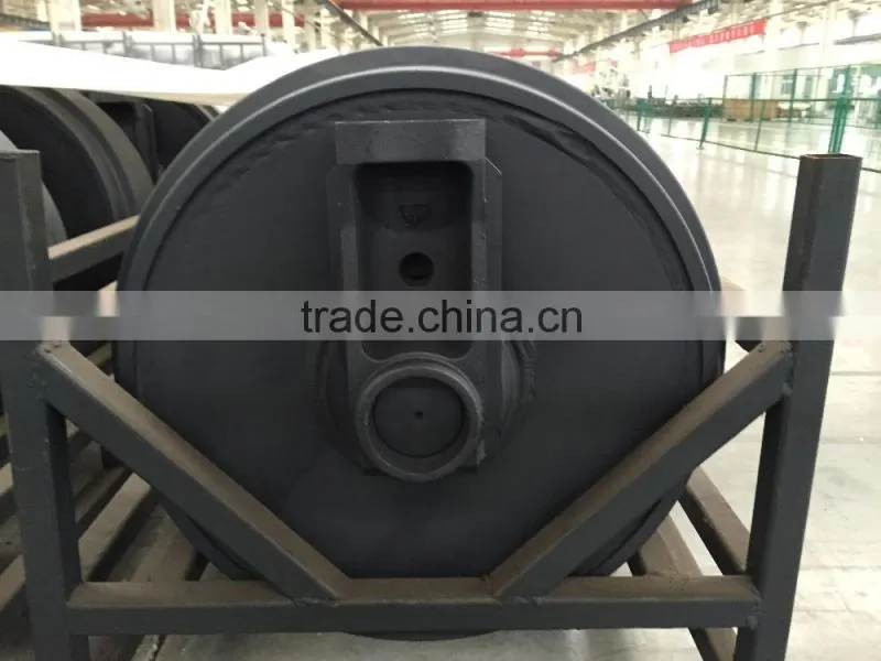Dorson brand Excavator front idlers / guide wheels for PC60